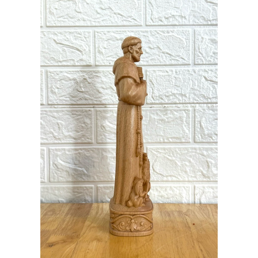 TƯỢNG THÁNH FRANCIS (ST.FRANCIS OF ASSISI), CAO 30CM