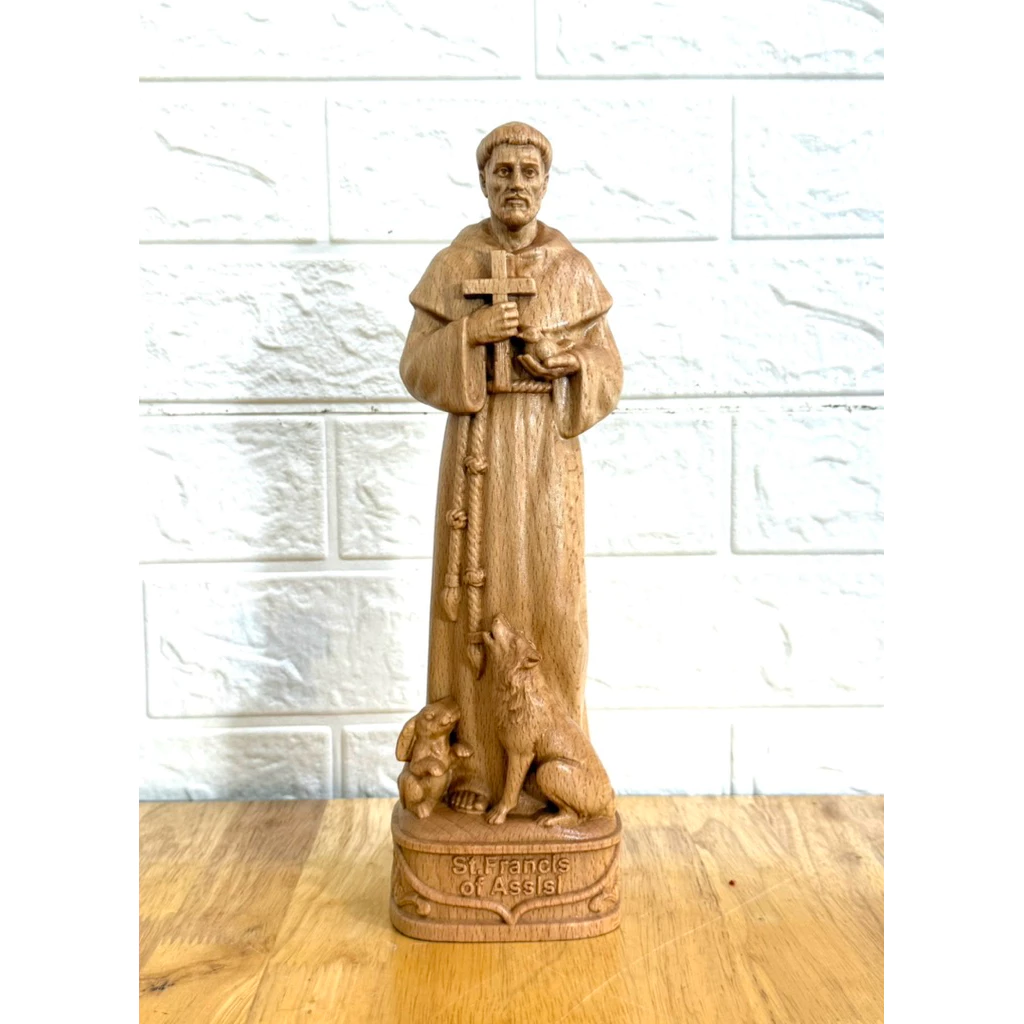 TƯỢNG THÁNH FRANCIS (ST.FRANCIS OF ASSISI), CAO 30CM