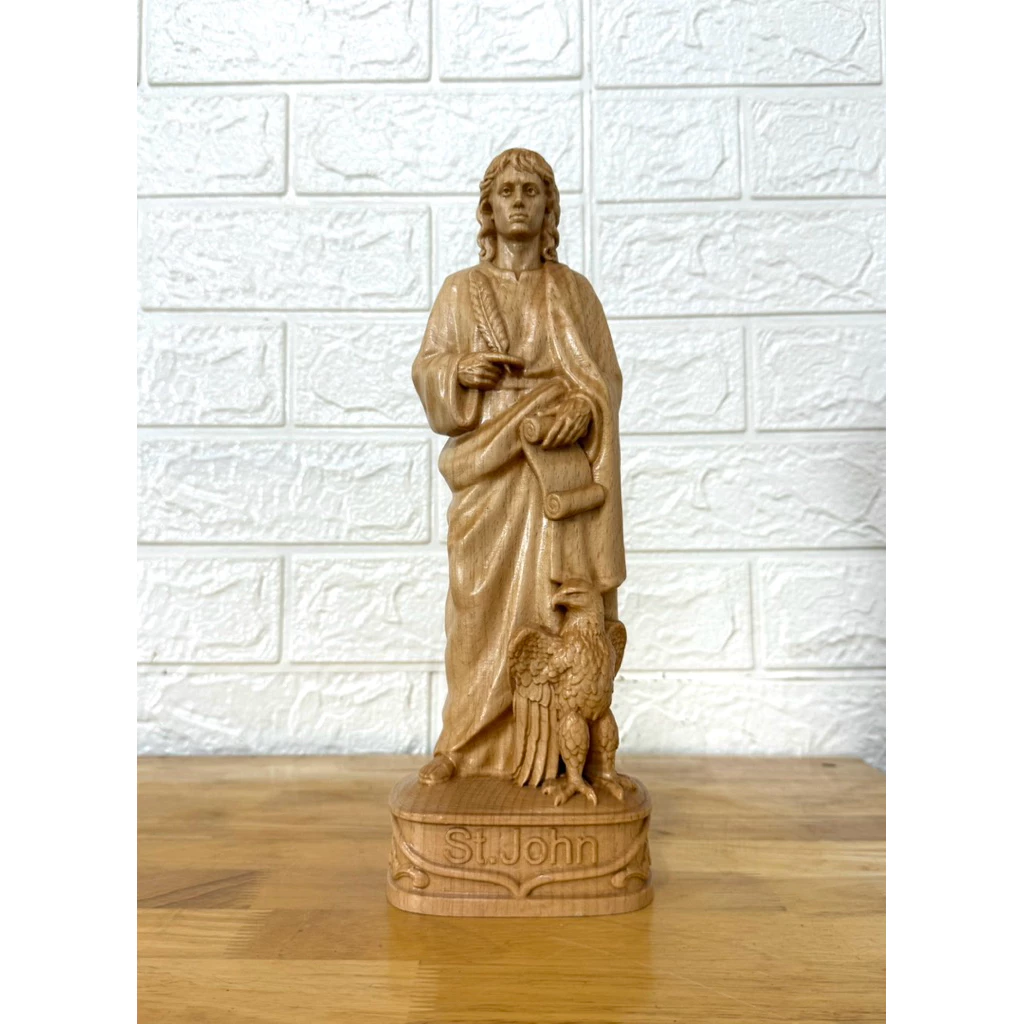 TƯỢNG THÁNH JOHN, CAO 30CM