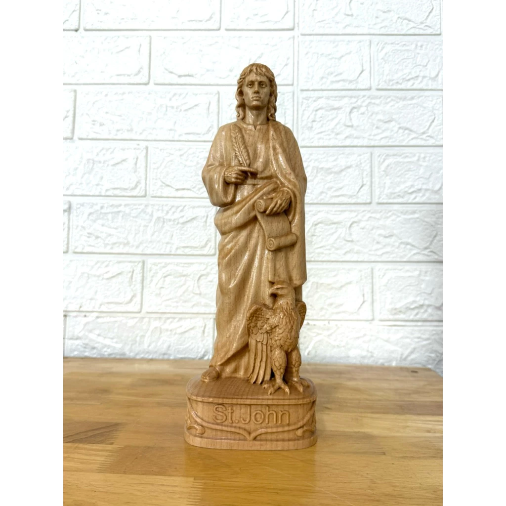 TƯỢNG THÁNH JOHN, CAO 30CM