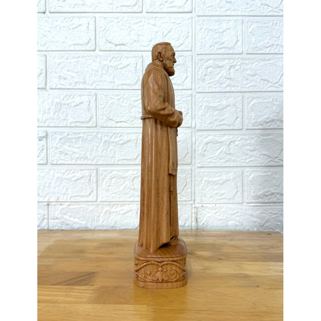 TƯỢNG THÁNH PADRE PIO, CAO 30CM