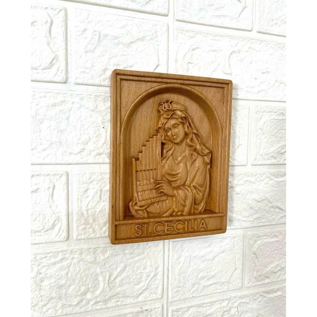 PHÙ ĐIÊU TREO TƯỜNG THÁNH CECILIA (Saint Cecilia)