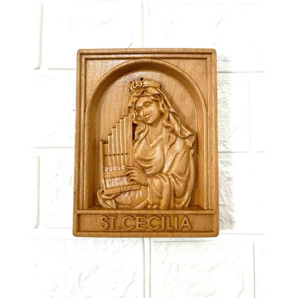 PHÙ ĐIÊU TREO TƯỜNG THÁNH CECILIA (Saint Cecilia)