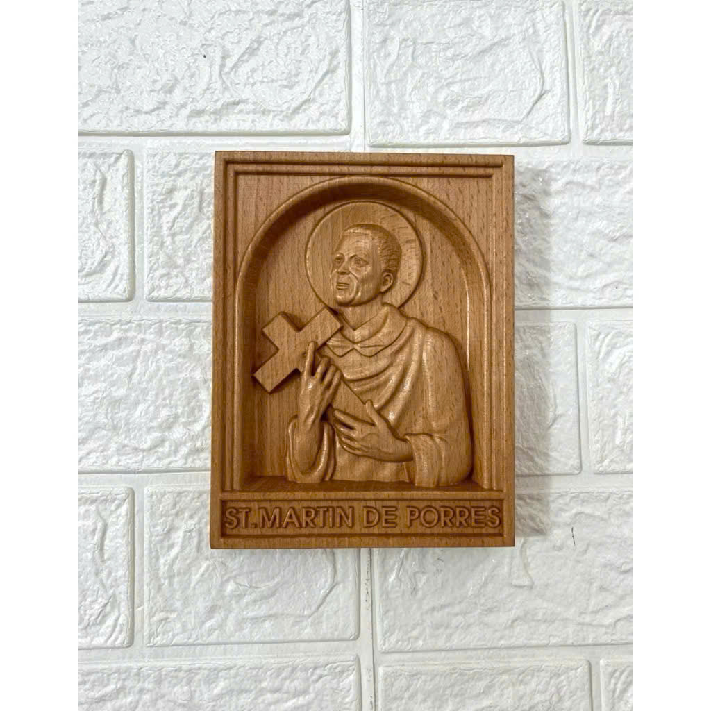 PHÙ ĐIÊU TREO TƯỜNG THÁNH MARTINO DE PORRES (Saint Martin de Porres)