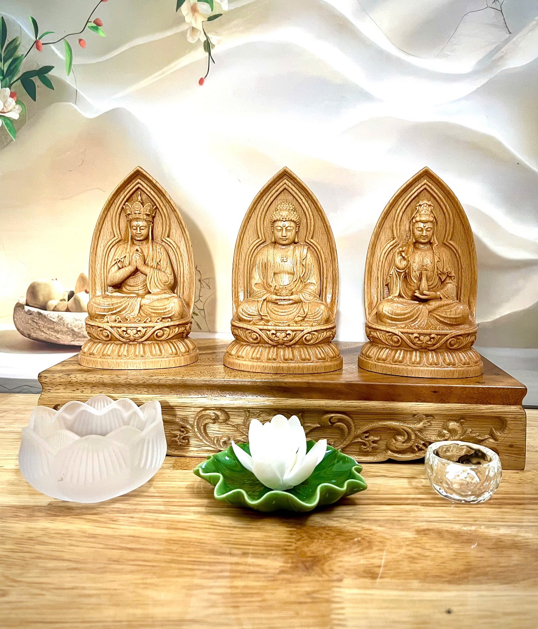 Phật Dược Sư - Phật A Di Đà - Quan âm bồ tát