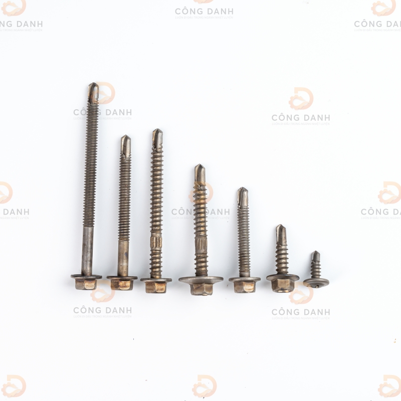 Dịch Vụ Nhiệt Luyện Vít Bắn Tôn Công Nghệ Carbonitriding – Chống Gãy, Chống Cháy Mũi, Đạt Chuẩn JIS/SAE