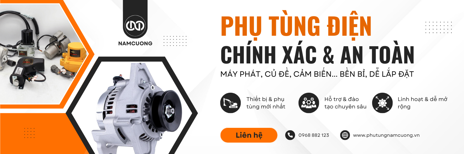 Phụ tùng điện máy công trình Nam Cường