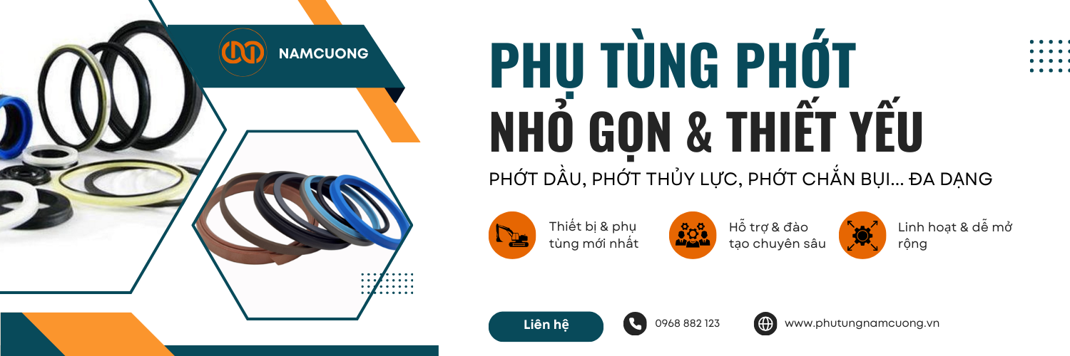 Phụ tùng phớt máy công trình Nam Cường