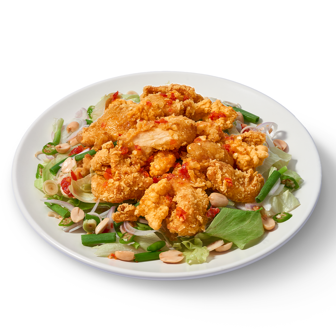 Salad gà giòn xốt Thái