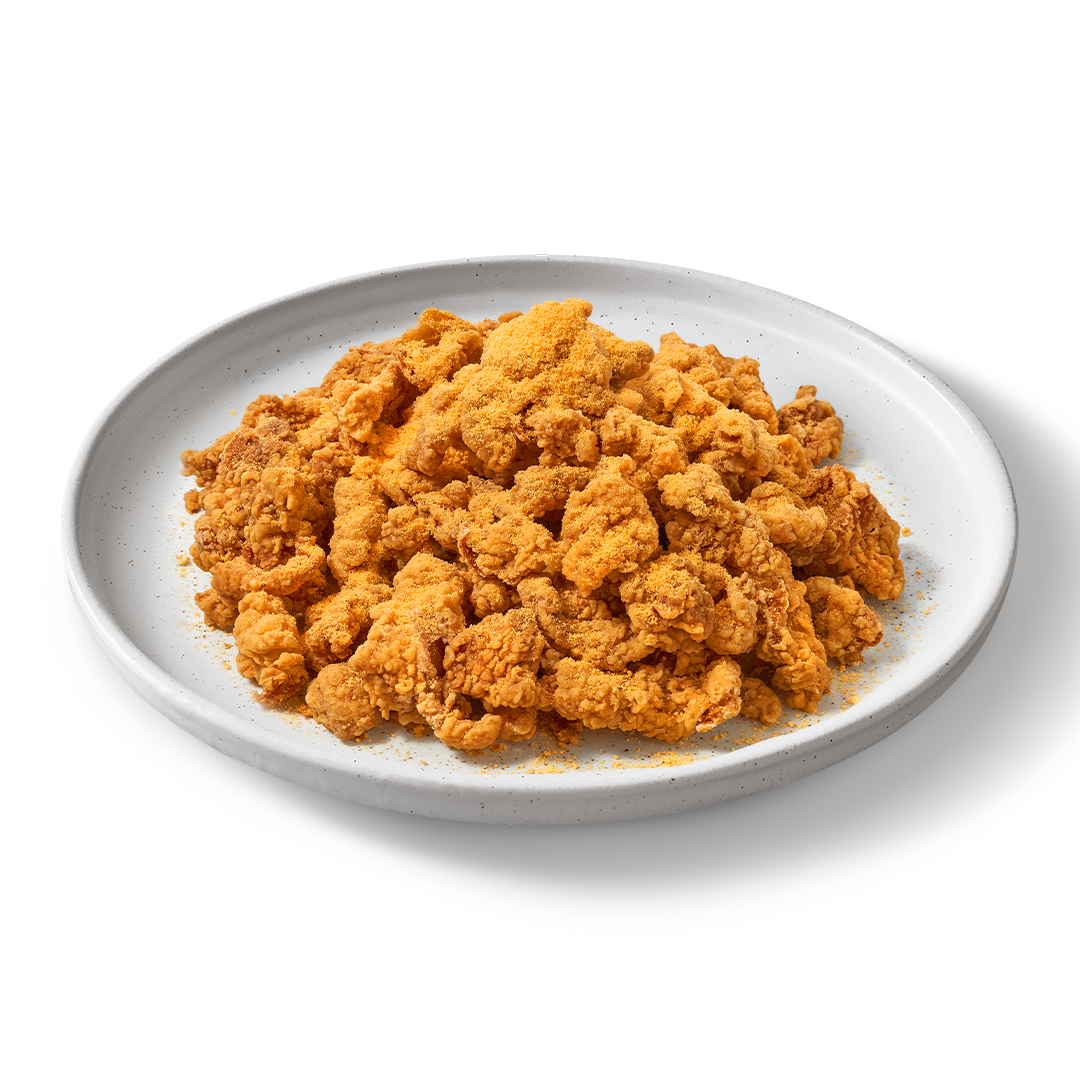 Crispy chicken skins