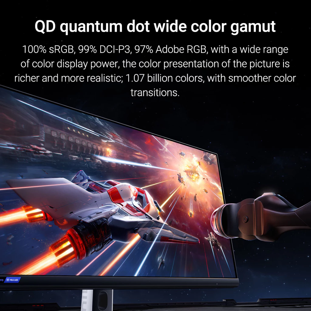 [ORDER]Màn hình Xiaomi Redmi G PRO 27 inch 2K MiniLED(27''/FastIPS/MiniLED/2K/180Hz/1ms/FreeSync)