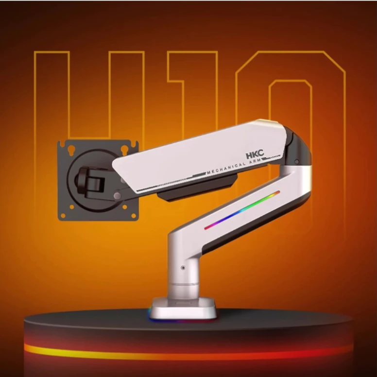[ORDER]Arm màn hình, giá đỡ màn hình HKC H10 H12 thiết kế gaming Led RGB cực ngầu cho màn hình 17-32 inch chịu tải 2-9kg