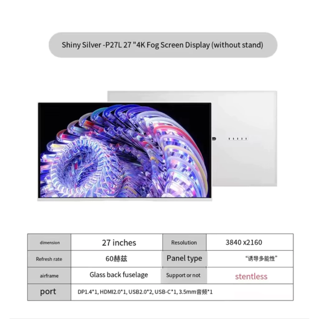 [ORDER]Màn Hình KUYCON P27L 27 inch - IPS - Độ Phân Giải 4K - USB C sạc ngược - Chất Lượng Cao