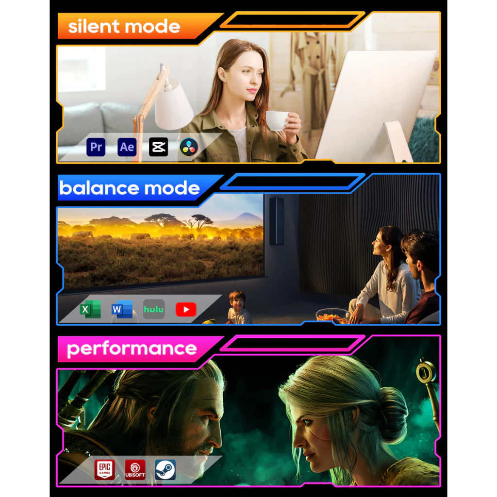 [ORDER]Mini PC AOOSTAR GEM12 MAX | Ryzen 9 6900HX | DDR5 | 2x NVMe | USB4 | HDMI 2.1 | Oculink | WiFi 6