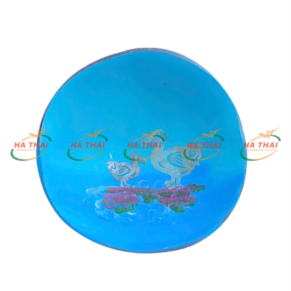 Dodo Mauritius Tropical Style Sustainable Coconut Art Bowl (CB051)