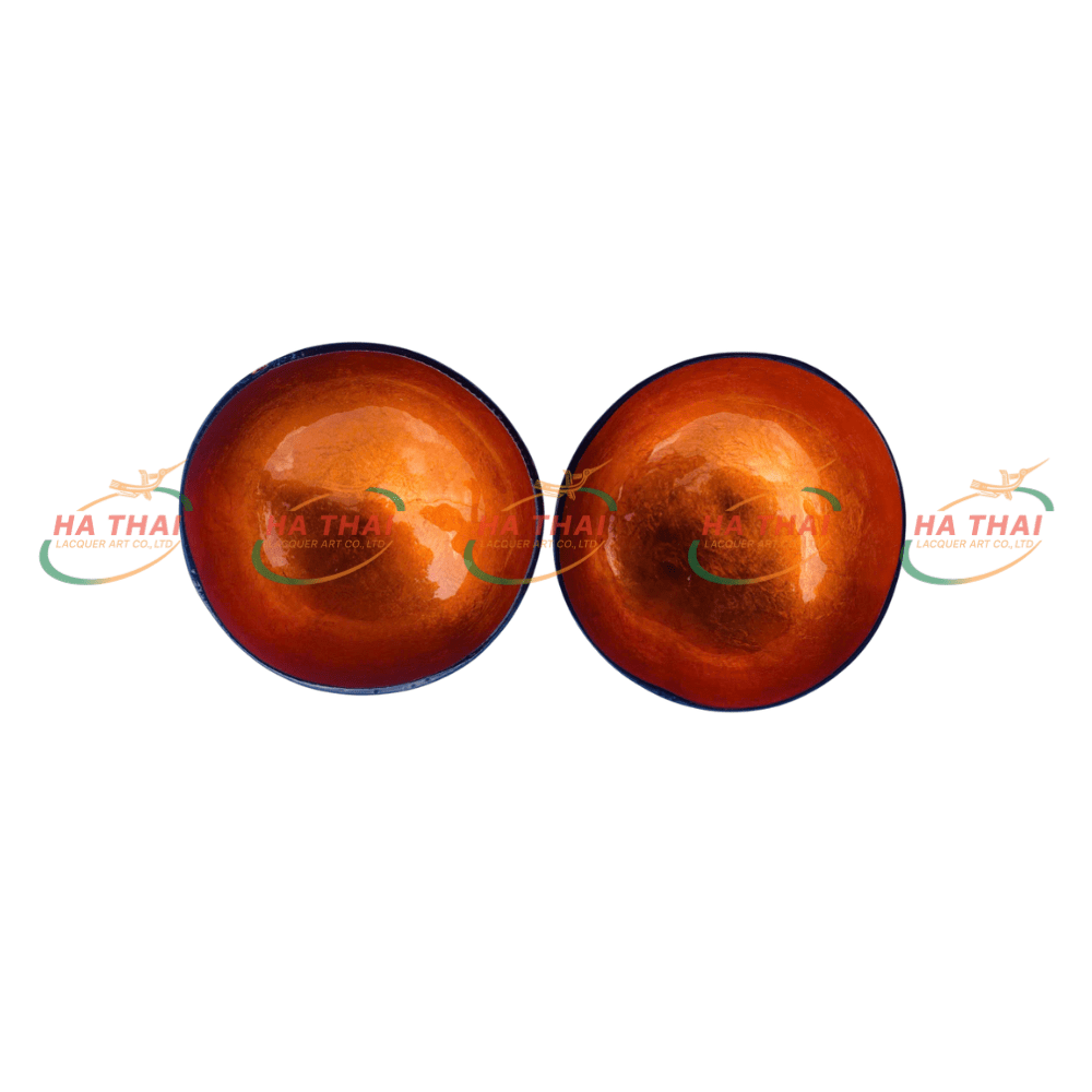 Colorful Silver Foil Coconut Bowl - CB015