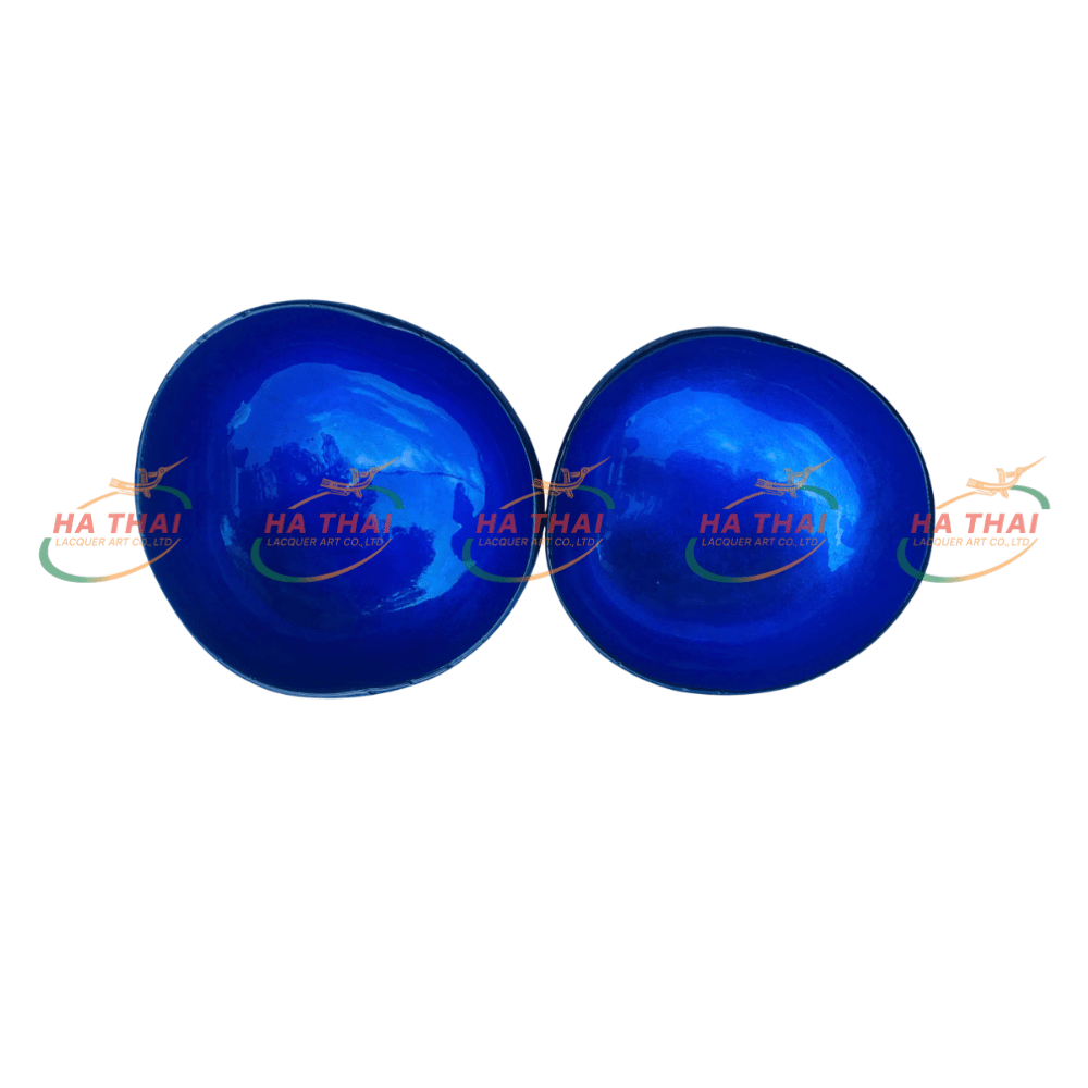 Colorful Silver Foil Coconut Bowl - CB015