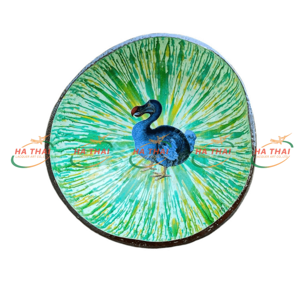 Coconut Shell Bowls Handmade Products For Export - Dodo Collection (CB052)