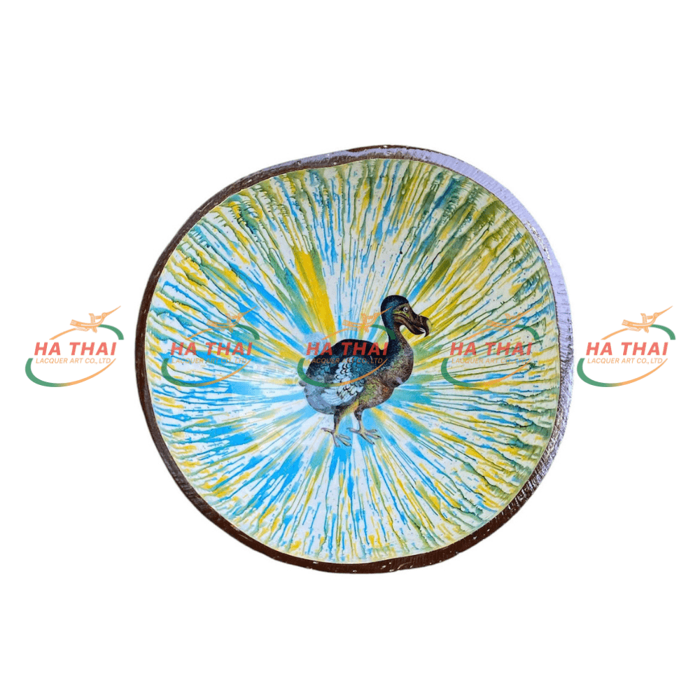 Coconut Shell Bowls Handmade Products For Export - Dodo Collection (CB052)