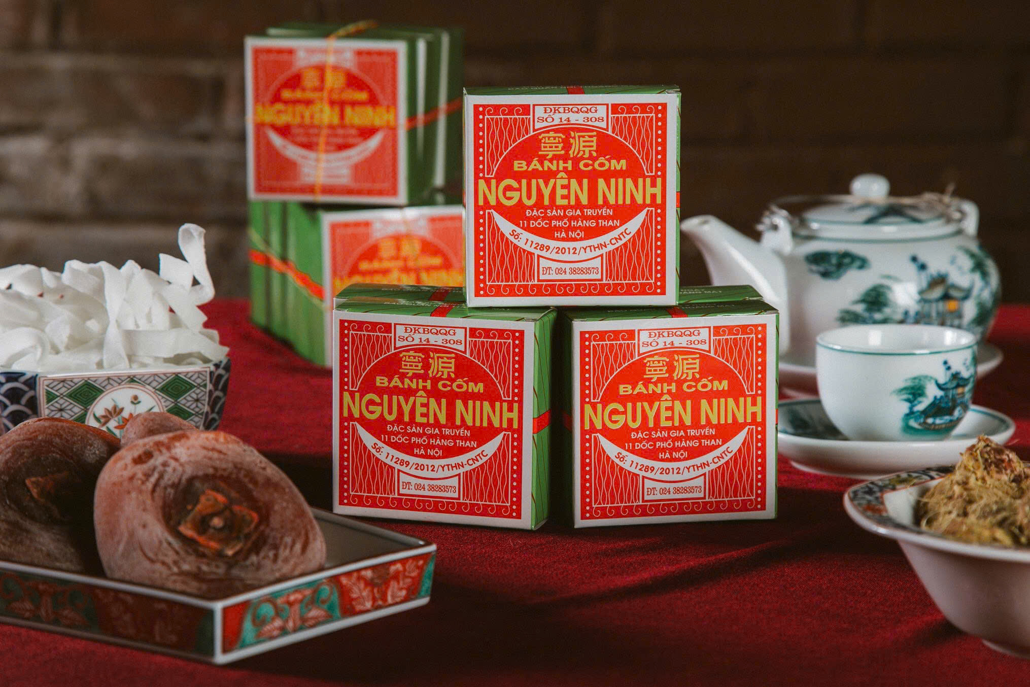 Bánh Cốm Nguyên Ninh (10 hộp 1 chiếc)