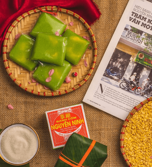 Bánh cốm Nguyên Ninh