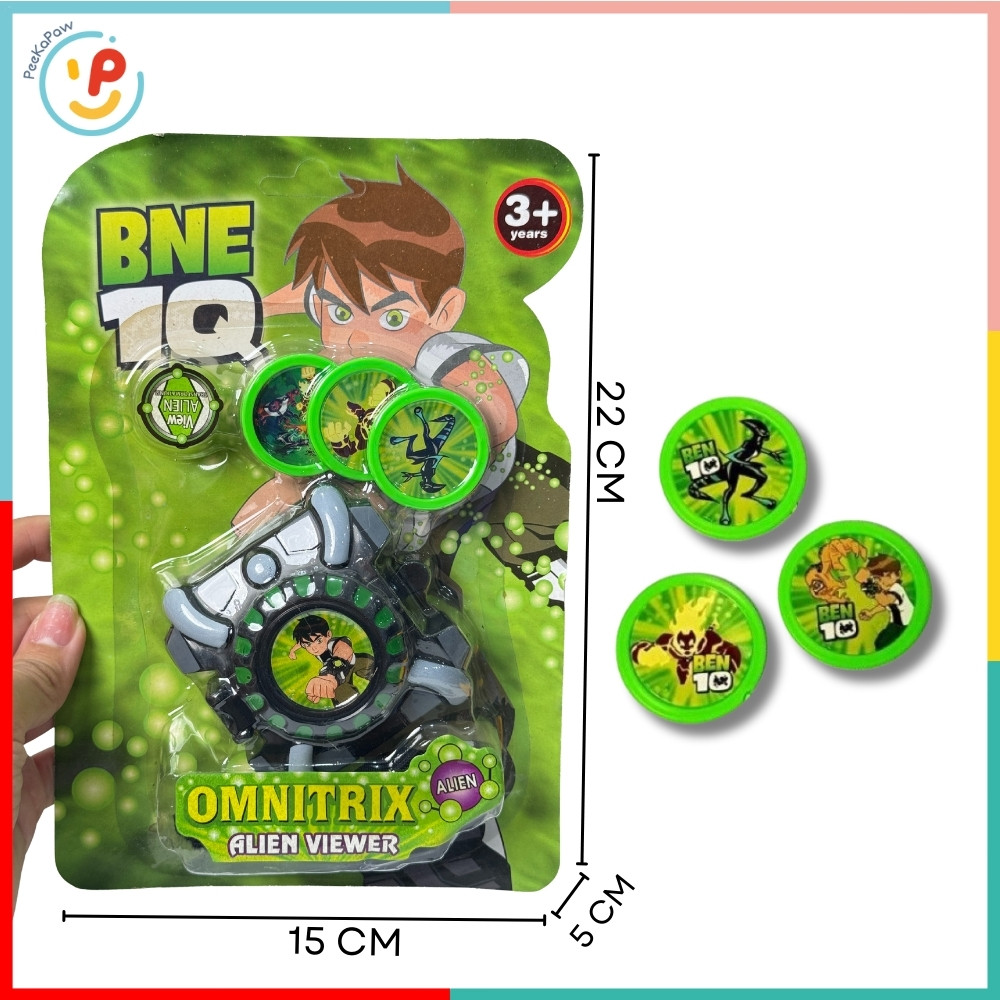 Vỉ Đồ Chơi Đồng Hồ Avengers Ben10 Bé Trai 0801 PeeKaPaw Toys