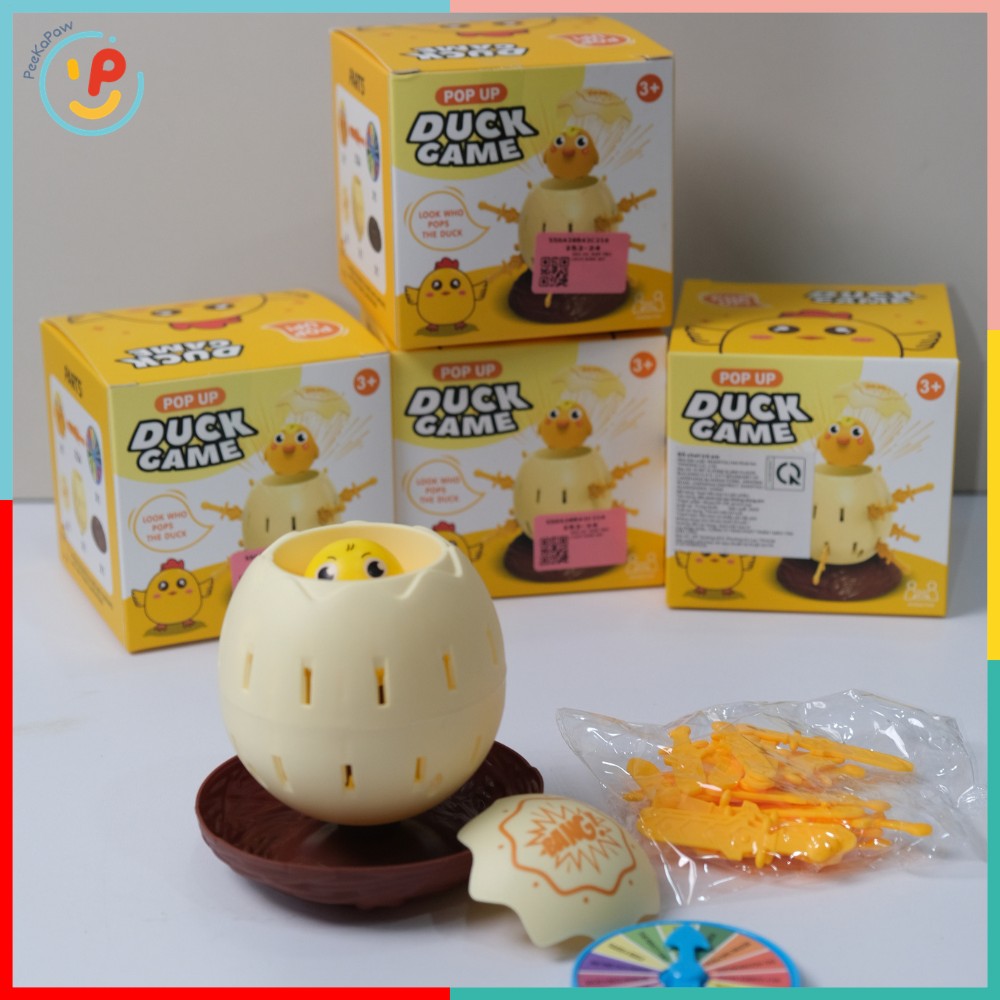 Trò chơi săn vịt trong trứng Pop Up Duck Game 252-24 PeeKaPaw Toys