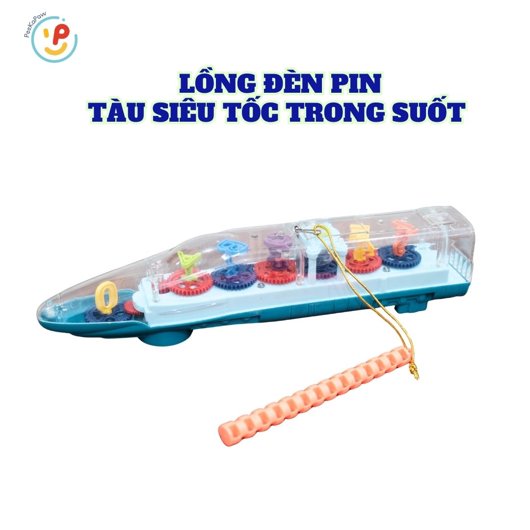 Trung thu 2025 lồng đèn pin có đèn và nhạc cho bé nhiều mẫu PeeKaPaw Toys