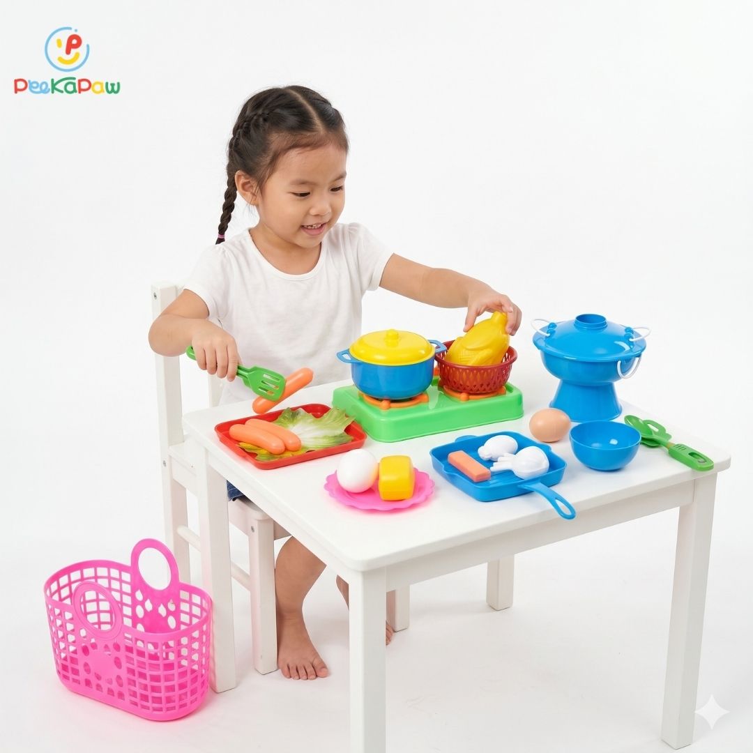 Bộ đồ chơi bếp lẩu mini hàng Việt Nam Bích Phương PeeKaPaw Toys