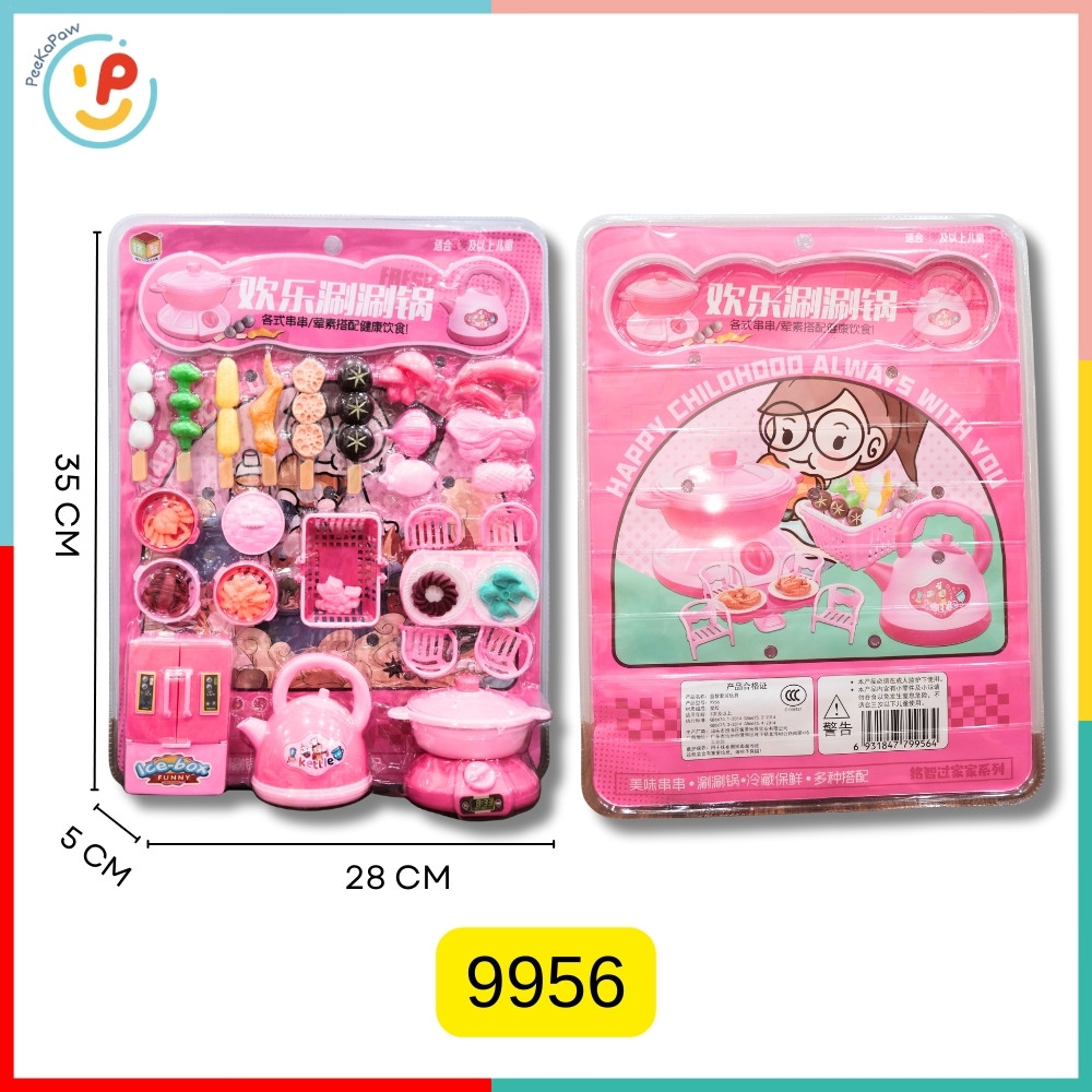 Bộ Đồ Chơi Nhà Bếp Cắt Trái Cây Rau Củ Nhiều Món Cho Bé Tập Nấu Ăn Peekaboo Toys