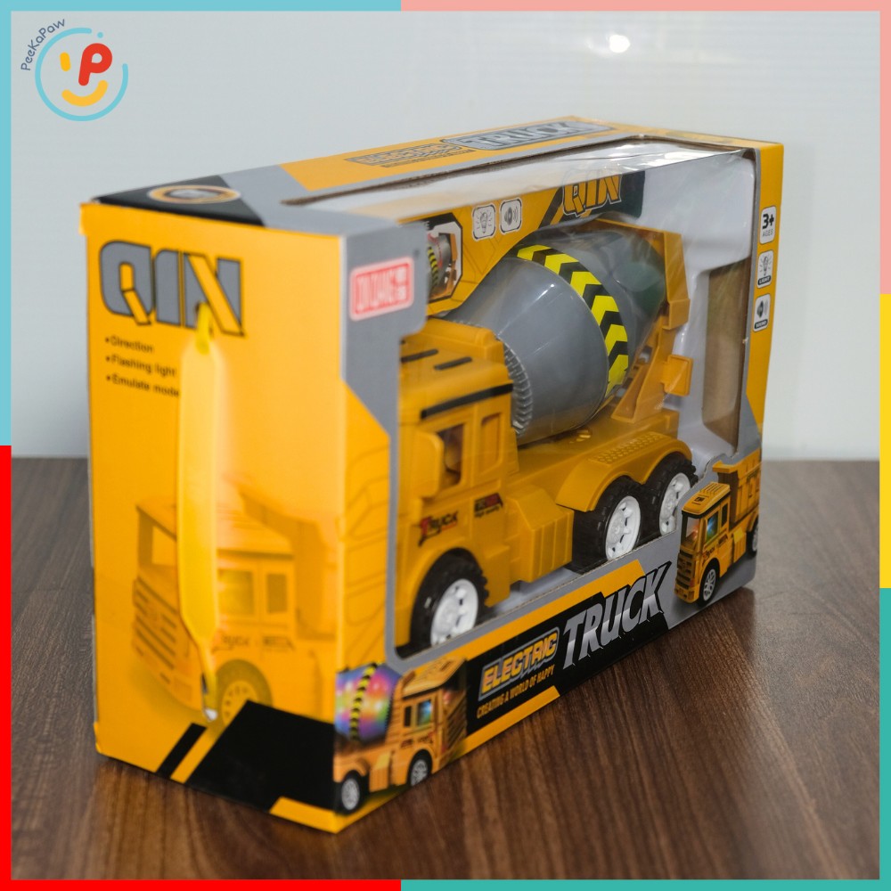 Xe bồn chạy trớn 6294 đồ chơi xe công trình - PeeKaPaw Toys