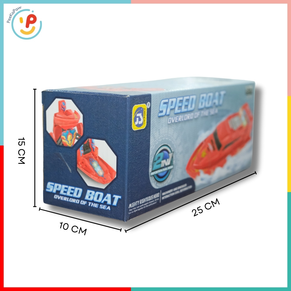 Đồ chơi tàu biến hình thành robot 2in1 9916– PeeKaPaw Toys