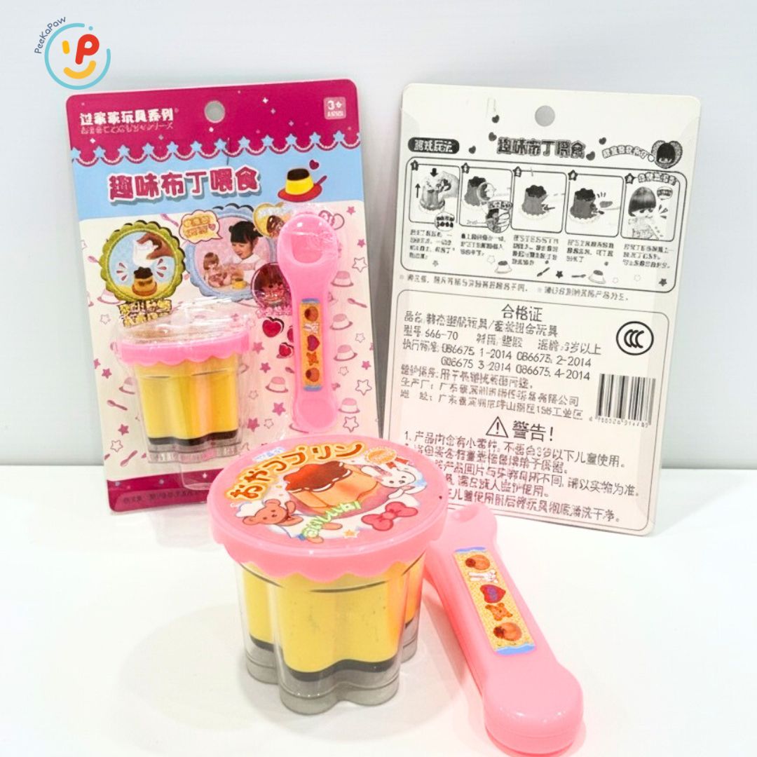 Đồ chơi đút ăn thạch pudding gà rán hamburger cho bé tập ăn uống vui nhộn PeeKaPaw Toys