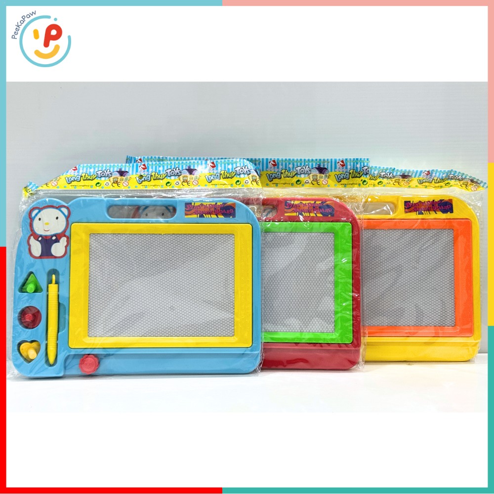 Bảng vẽ xóa thông minh cho bé hình gà gấu nhiều màu Hàng Việt Nam PeeKaPaw Toys