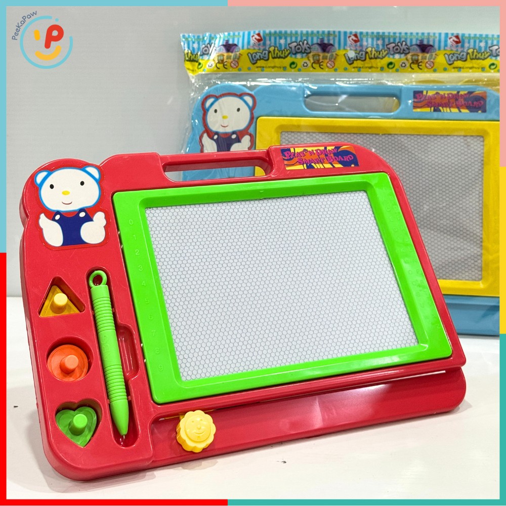 Bảng vẽ xóa thông minh cho bé hình gà gấu nhiều màu Hàng Việt Nam PeeKaPaw Toys