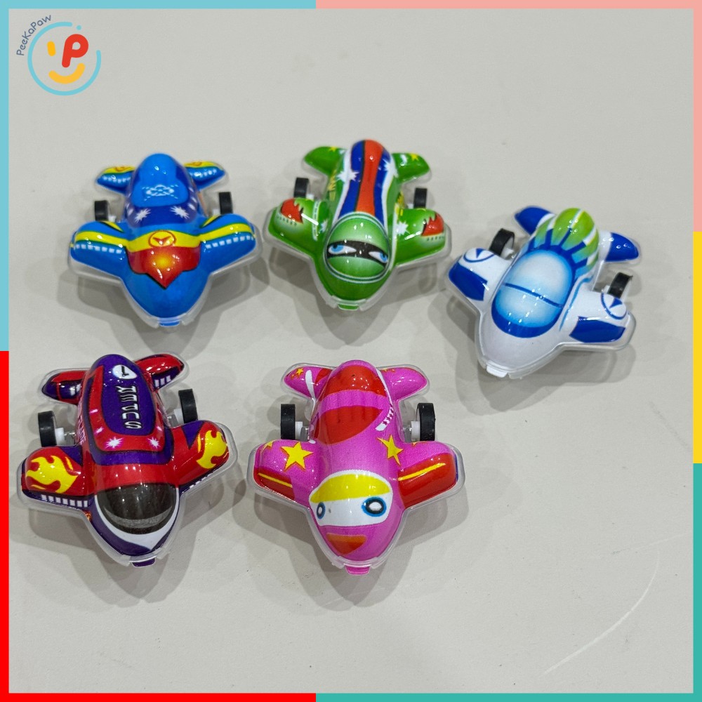 Máy bay trớn mini 5cm nhiều màu PeeKaPaw Toys