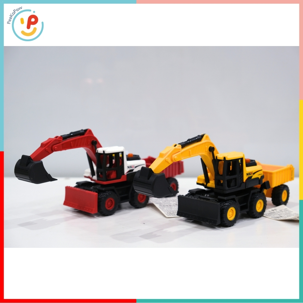 Xe cẩu đồ chơi chạy trớn có âm thanh 101-20 PeeKaPaw Toys