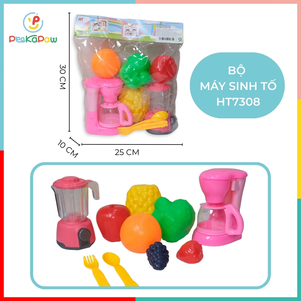 (Tổng hợp) Bộ đồ chơi nấu ăn nhà bếp và thực phẩm hàng Việt Nam PeeKaPaw Toys