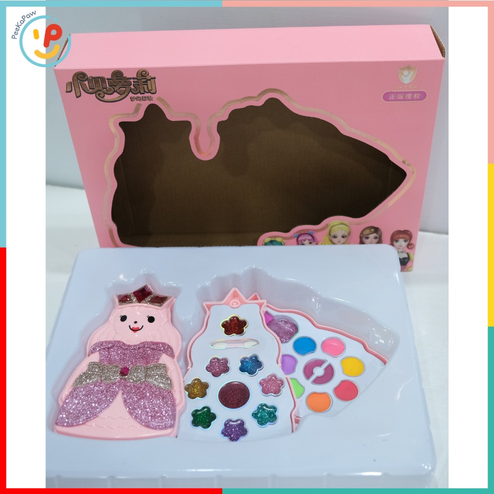Hộp đồ chơi trang điểm 3 tầng 1688-023 trang điểm công chúa PeeKaPaw Toys