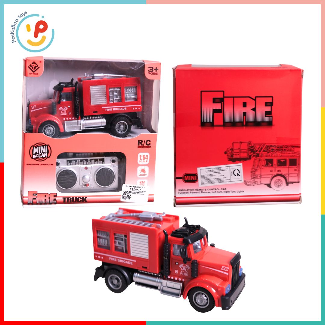 Xe cứu hỏa điều khiển từ xa 6160 Remote control fire truck PeeKaPaw Toys