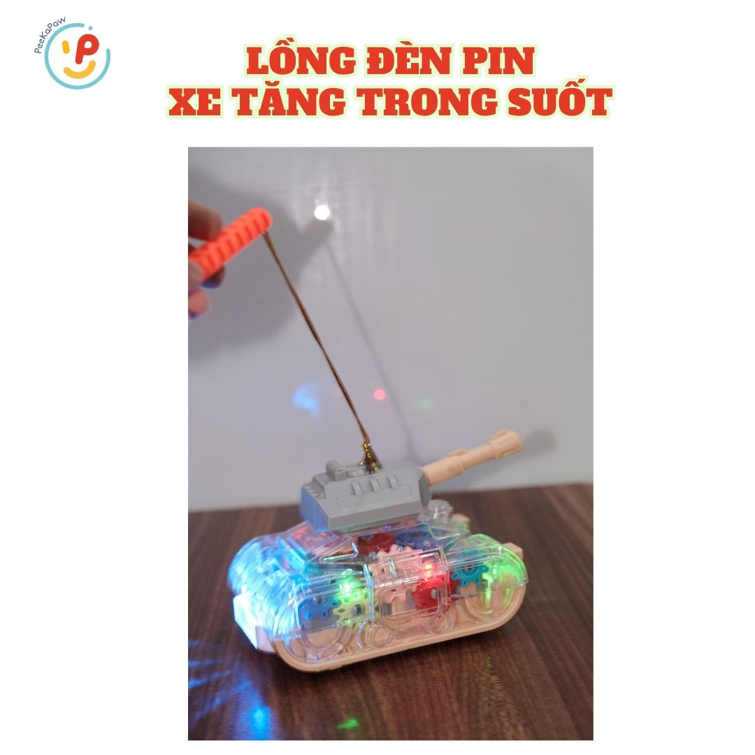 Trung thu 2025 lồng đèn pin có đèn và nhạc cho bé nhiều mẫu PeeKaPaw Toys