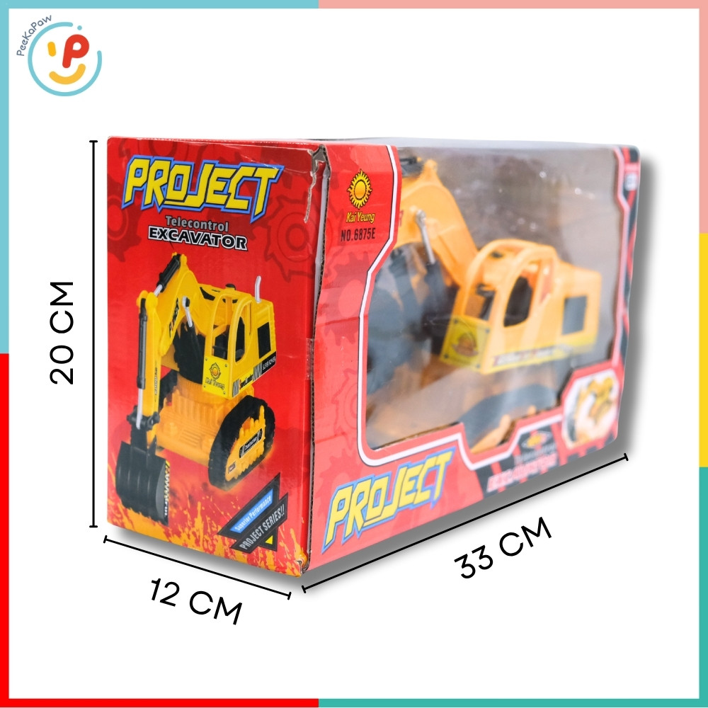 Xe cẩu điều khiển từ xa dùng pin sạc 6875E – PeeKaPaw Toys
