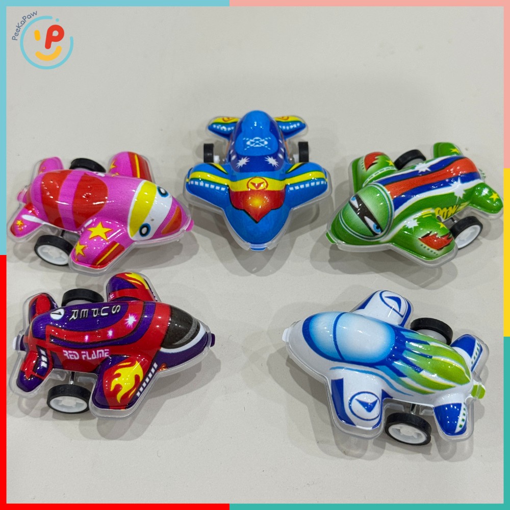 Máy bay trớn mini 5cm nhiều màu PeeKaPaw Toys