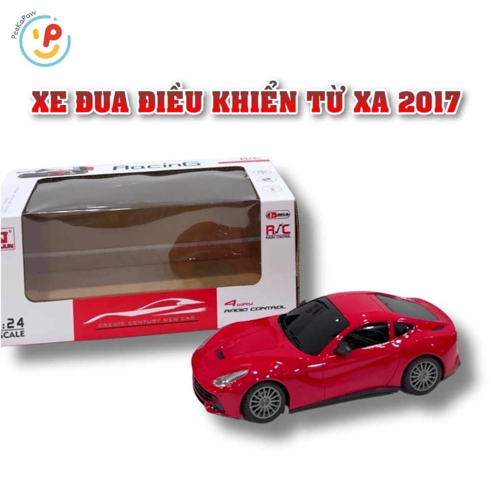 Xe ô tô điều khiển từ xa mini tỉ lệ 1:24 2017– PeeKaPaw Toys