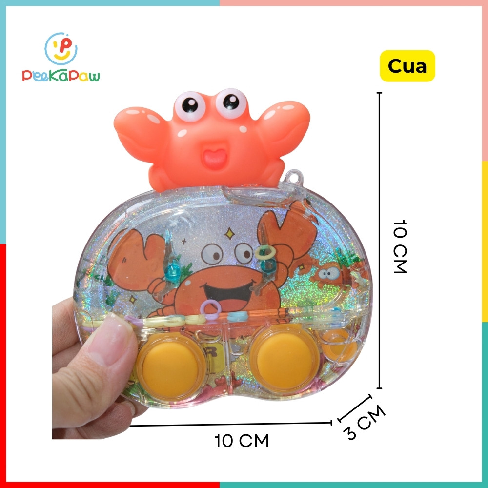 Đồ chơi tuổi thơ máy bắn vòng nước nhiều mẫu dễ thương PeeKaPaw Toys