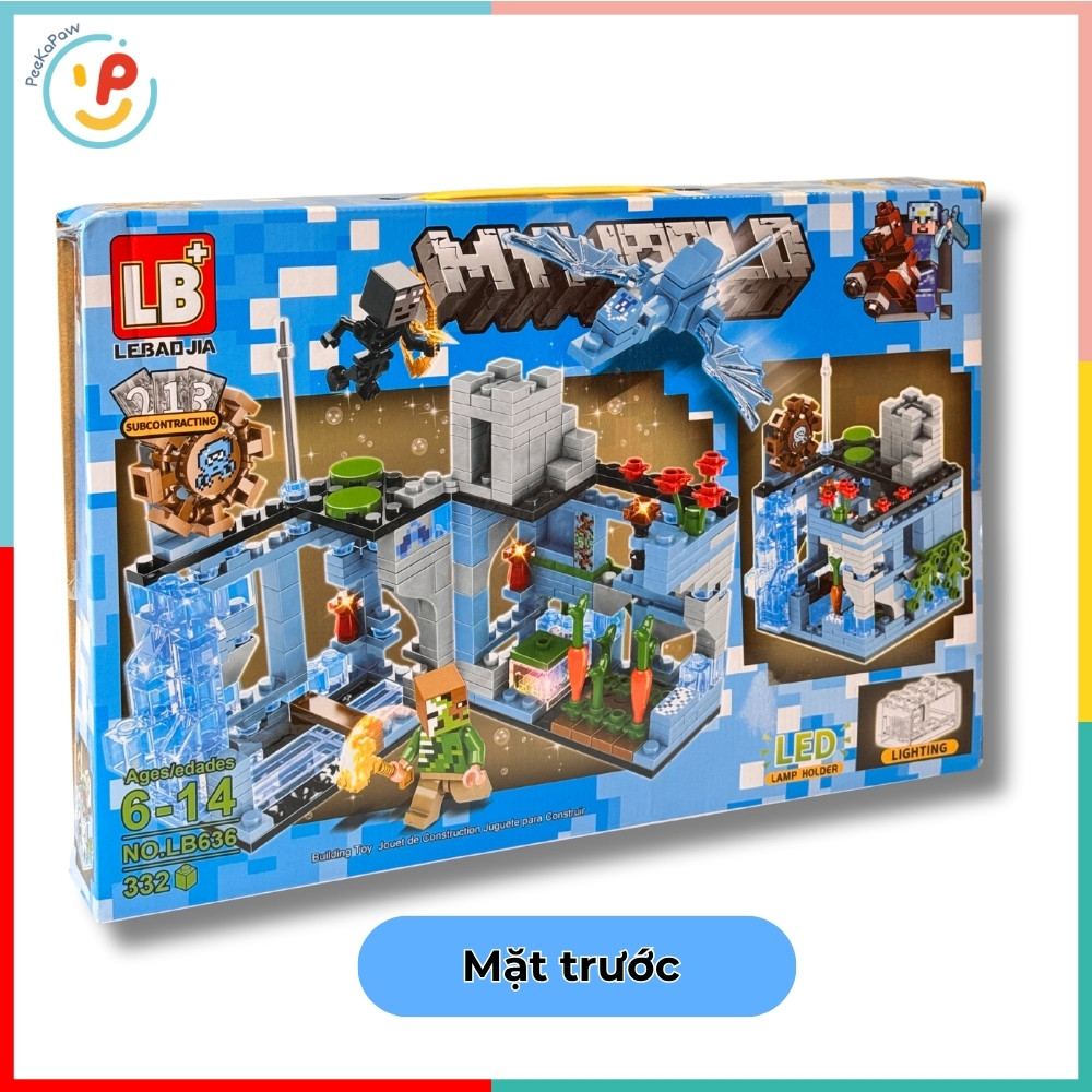 Bộ Lắp Ráp Thế Giới Băng LED LB636 332 Mảnh Có Đèn LED – PeeKaPaw Toys
