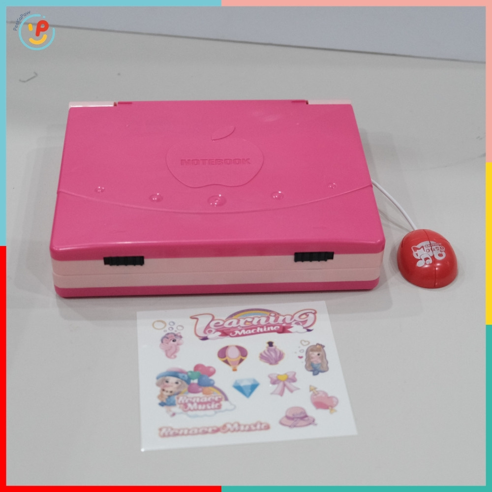 Laptop Mini Có Nhạc Màn Hình Kể Chuyện Máy Tính Đồ Chơi Cho Bé HQ2236 PeeKaPaw Toys