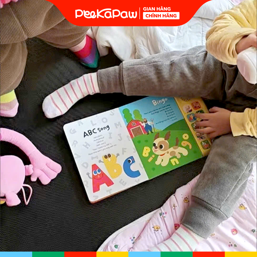 Sách âm thanh Super Simple Song cho bé học bài hát tiếng Anh PeeKaPaw Toys