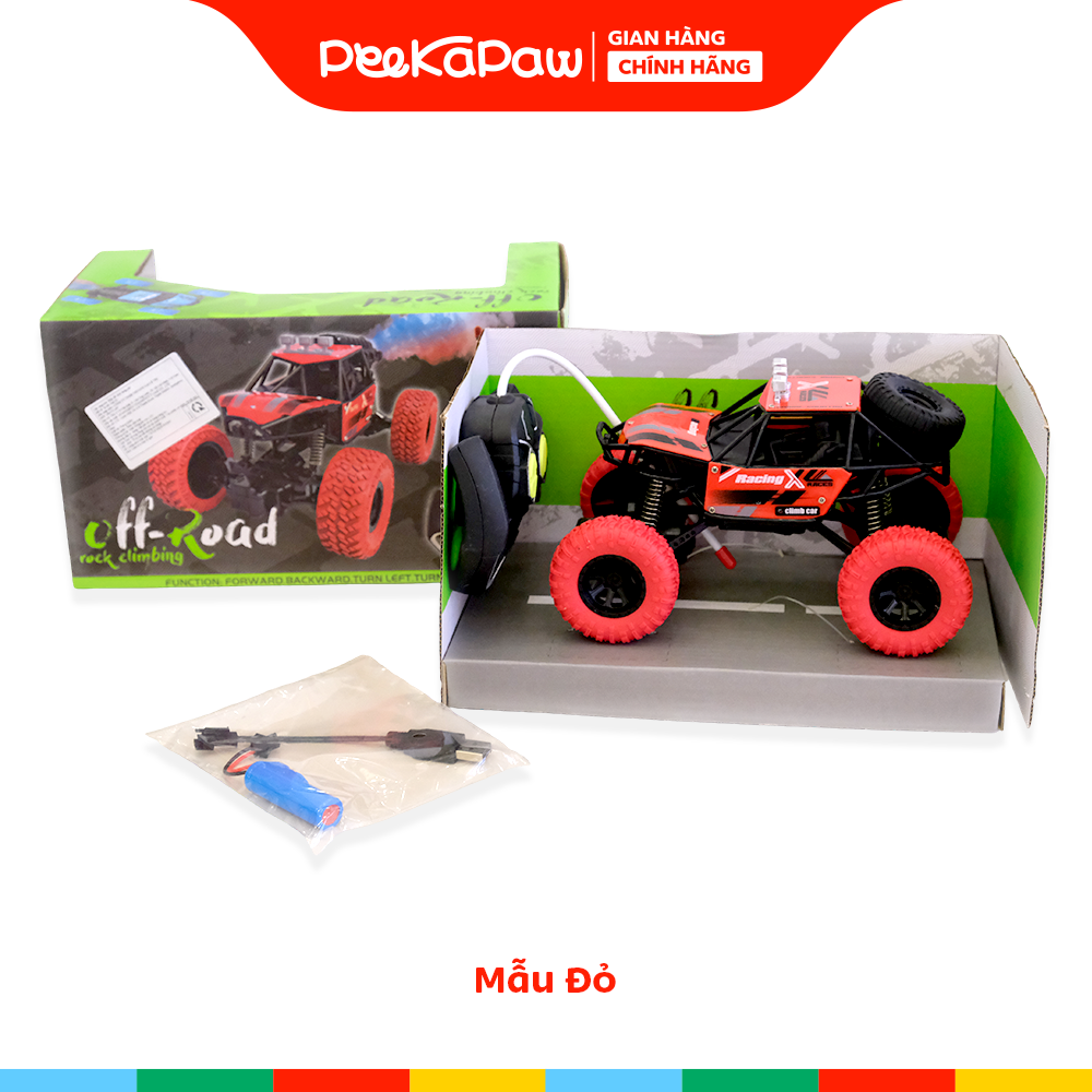Xe địa hình điều khiển pin sạc 11808 PeeKaPaw Toys