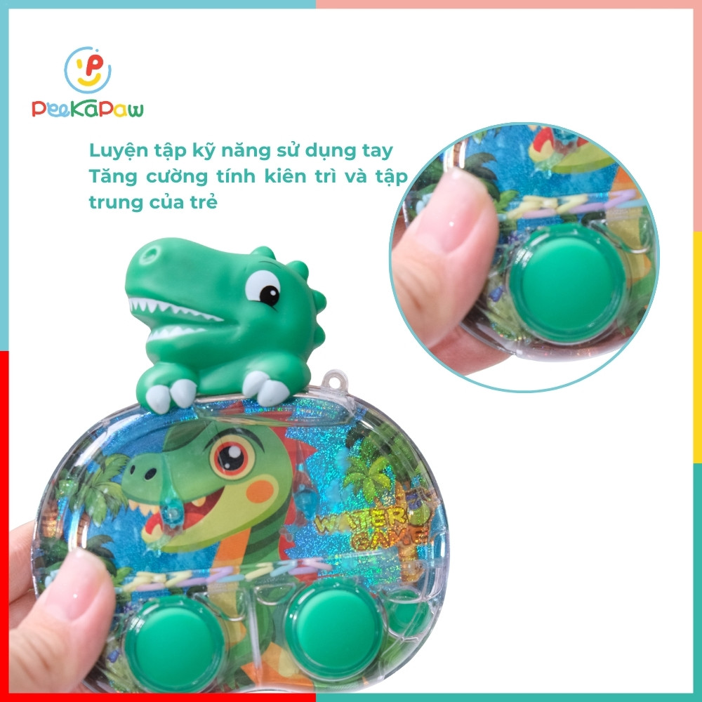Đồ chơi tuổi thơ máy bắn vòng nước nhiều mẫu dễ thương PeeKaPaw Toys